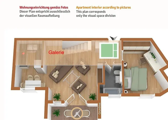 公寓 Ruinatsch 44 *