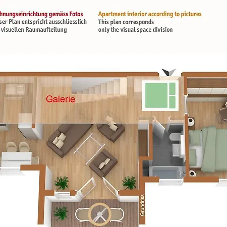 아파트 Ruinatsch 44 *